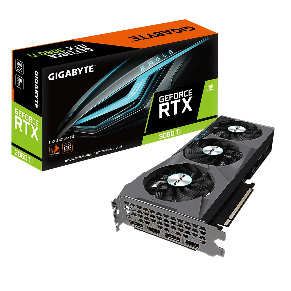 Gigabyte GeForce RTX 3060 Ti EAGLE OC D6X 8G